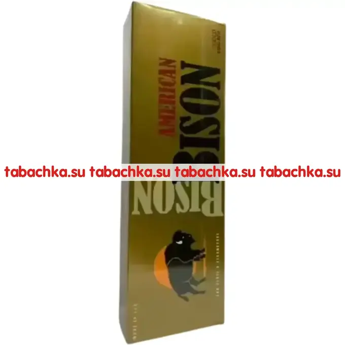 Сигареты American Bison Gold King Box